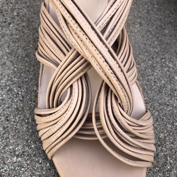 $350~LOEFFLER RANDALL~Leather Knot Sandals~9/9.5 - Picture 12 of 14